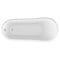Anzzi Diamante 67.32 in Slipper-Style Acrylic Claw Foot Tub in White FT-CF131LXFT-CH - alternate 10